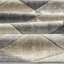 Moderner Wohnzimmerteppich in Grau und Beige Funny Verkauf