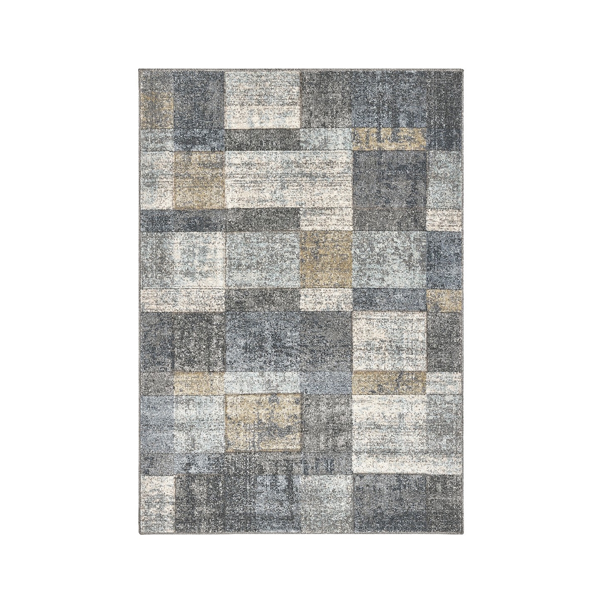 Design-Teppich für Wohnzimmer in Grau und Blau Funny Aktion Design-Teppich für Wohnzimmer in Grau und Blau Funny Aktion