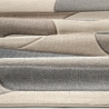 Moderner Designer-Teppich in Grau und Beige Funny Verkauf