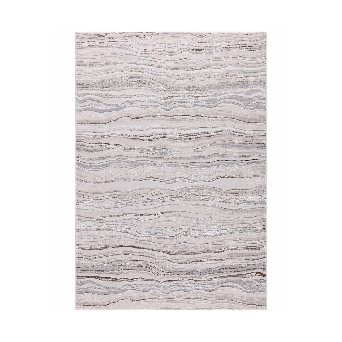Moderner Designer-Teppich Beige Nevada für das Wohnzimmer Aktion