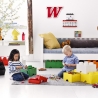 LEGO Aufbewahrungsbox in Ziegelsteinform mit 2 Schubladen 8 Noppen Eigenschaften