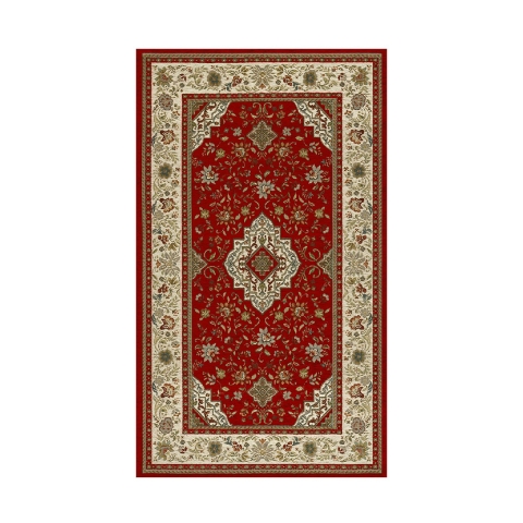Orientteppich persische Art, rot Tabriz Aktion