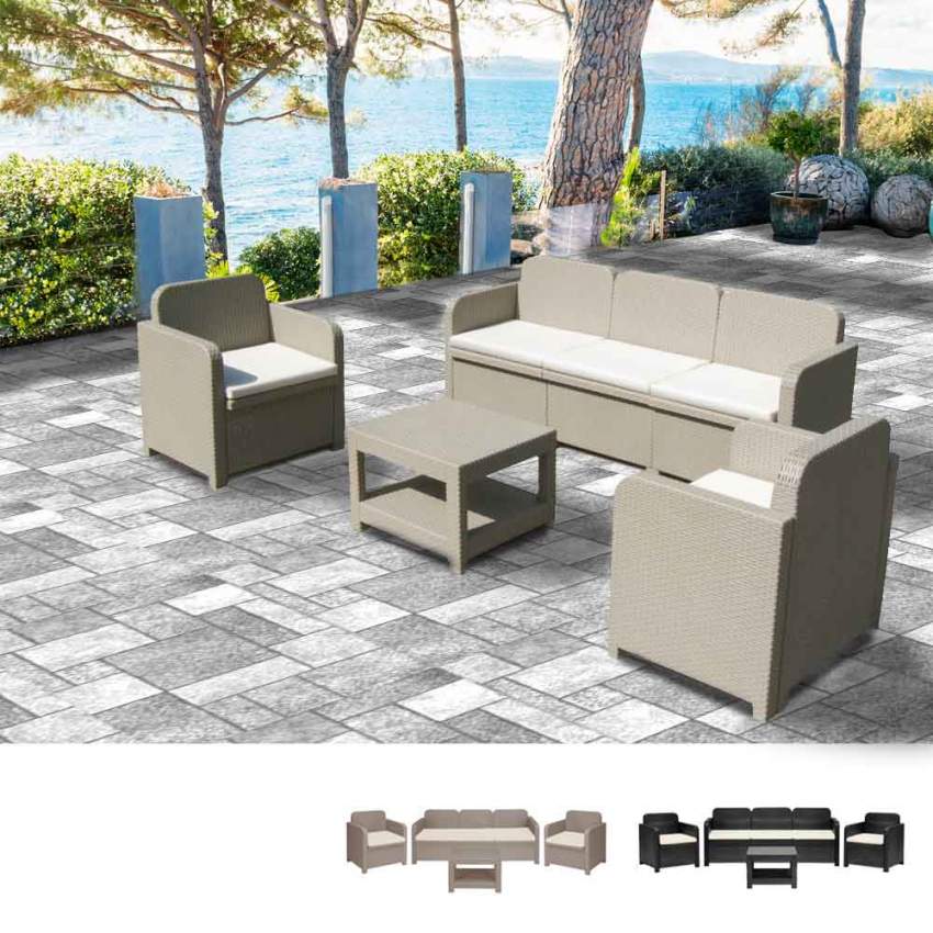  Grand Soleil Positano: Gartenlounge Rattan 