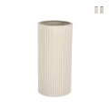 Zylindrischer Porzellan-Indoor-Pflanzentopf Ø12,5x26cm Vivy L Aktion