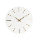Wanduhr, goldene Zeiger, minimalistisches Design, rund, 40 cm, Timeline Preis