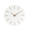 Wanduhr, goldene Zeiger, minimalistisches Design, rund, 40 cm, Timeline Preis
