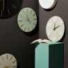 Wanduhr, goldene Zeiger, minimalistisches Design, rund, 40 cm, Timeline Kosten