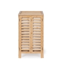 Bambus-Wäschekorb mit 2 herausnehmbaren Säcken 50x60cm Cayden Rabatte