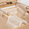Bambus-Wäschekorb mit 2 herausnehmbaren Säcken 50x60cm Cayden Angebot