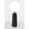 Moderne Tischlampe Design mit rundem Lampenschirm aus mattem Glas Delphine Eigenschaften