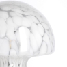 Moderne Tischlampe aus klarem, bearbeitetem Glas 20x25,5 Carysa Katalog