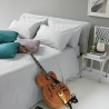 Bettwäsche-Set Einzelbett aus Baumwolle mit Kissenbezug Toronto Sales