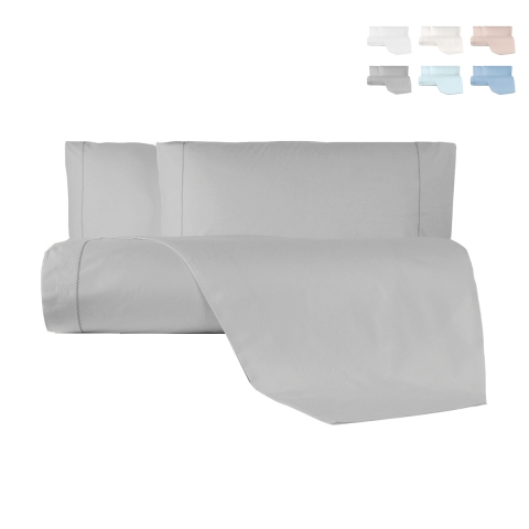 Bettbezug-Set für Doppelbett mit Kissenbezug aus Baumwolle Toronto Aktion