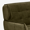 Design-Zweisitzer aus Samtstoff im Chesterfield-Stil Vaaru Sales