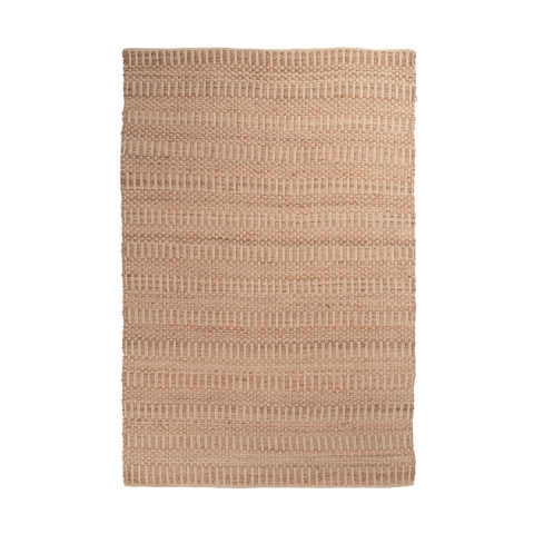 Handgefertigter Teppich aus Jute und Baumwolle 200x300 Ruanda Wohnzimmer Aktion