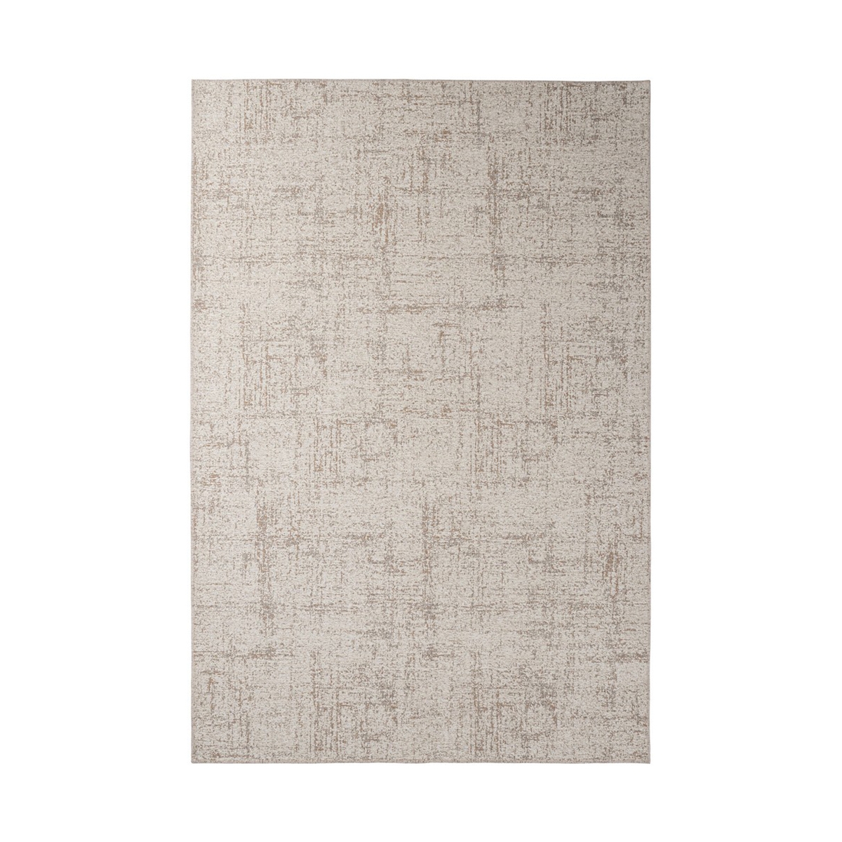 Moderner Teppich fürs Wohnzimmer 160x230cm Grau Beige Jute Polyester Azra Aktion