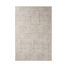 Moderner Teppich fürs Wohnzimmer 160x230cm Grau Beige Jute Polyester Azra Aktion