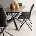 Wohnzimmer-/Küchenteppich 200x290cm beige aus Viskose und Wolle Arena Verkauf