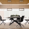 Wohnzimmer-/Küchenteppich 200x290cm beige aus Viskose und Wolle Arena Sales