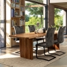 Wohnzimmer-/Küchenteppich 200x290cm beige aus Viskose und Wolle Arena Rabatte