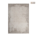 Moderner rechteckiger Wohnzimmerteppich 160x230 Jute und Polyester Silva Sales