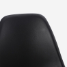 Eleganter Stuhl für Küche und Esszimmer aus Polypropylen Lusar Lagerbestand