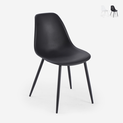 Eleganter Stuhl für Küche und Esszimmer aus Polypropylen Lusar Aktion