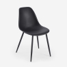 Eleganter Stuhl für Küche und Esszimmer aus Polypropylen Lusar Katalog