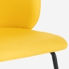Eleganter gepolsterter Stuhl aus Stoff für Küche und Esszimmer Kasva Kosten
