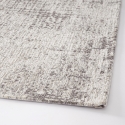 Moderner rechteckiger Wohnzimmerteppich 155x230 cm in Silbergrau Suri Verkauf