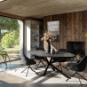 Moderner rechteckiger Wohnzimmerteppich 155x230 cm in Silbergrau Suri Rabatte