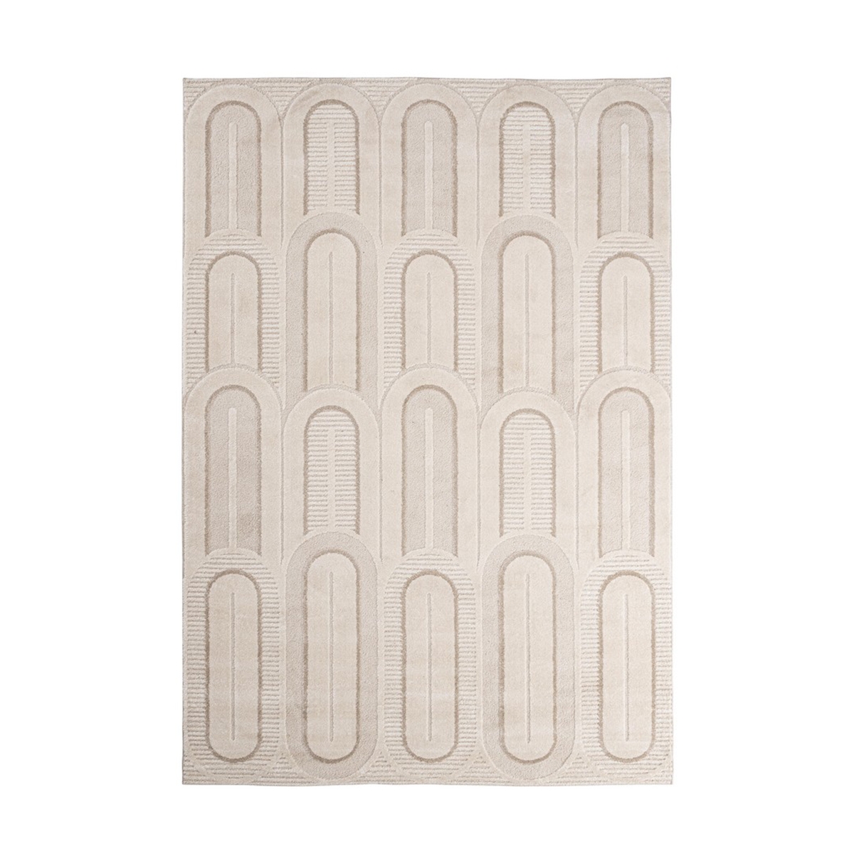 Moderner Teppich 200x290cm für Wohnzimmer Schlafzimmer creme grau Zina Aktion Moderner Teppich 200x290cm für Wohnzimmer Schlafzimmer creme grau Zina Aktion