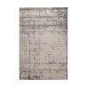 Moderner Wohnzimmerteppich 200x290 cm grau aus Chenille und Polyester Yuno Aktion