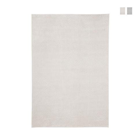 Wohnzimmer- und Schlafzimmerteppich aus Viskose und Chenille 160x230cm Klab Aktion