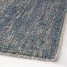 Moderner Teppich für Wohnzimmer 160x230 cm Blau Beige aus Viskose-Wolle Arena Verkauf