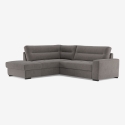 3-Sitzer Schlafsofa aus Stoff mit linker Eckablage Tivra Eigenschaften