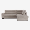 3-Sitzer Schlafsofa mit rechter Récamiere, Stoffbezug, Stauraum Kosta Sales