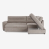 3-Sitzer Schlafsofa mit rechter Récamiere, Stoffbezug, Stauraum Kosta Angebot