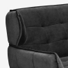 Modernes 3-Sitzer-Sofa aus Samt im Chesterfield-Stil Buran Sales