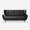 Modernes 3-Sitzer-Sofa aus Samt im Chesterfield-Stil Buran Verkauf