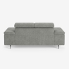 Moderner 2-Sitzer-Sofa aus Chenille mit verstellbarer Kopfstütze Vella Sales
