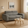 Moderner 2-Sitzer-Sofa aus Chenille mit verstellbarer Kopfstütze Vella Aktion
