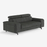 3-Sitzer Sofa modernes Design mit verstellbarer Kopfstütze Rouna Verkauf