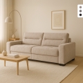 Ausziehbares modernes Schlafsofa 2-Sitzer 274x97cm Rali Aktion