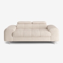 Moderner 2-Sitzer Stoffsofa mit verstellbarer Kopfstütze Kuran Angebot