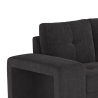 Moderner 3-Sitzer-Ecksofa mit rechter Ottomane und Hocker Vilo Auswahl