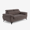 Moderner 2-Sitzer Sofa aus Stoff mit verstellbarer Kopfstütze Savi Modell