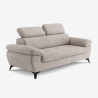 Moderner 3-Sitzer-Design-Sofa mit verstellbarer Kopfstütze Kira Verkauf