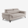Moderner 3-Sitzer-Design-Sofa mit verstellbarer Kopfstütze Kira Modell