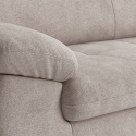 Moderner 3-Sitzer-Design-Sofa mit verstellbarer Kopfstütze Kira Eigenschaften